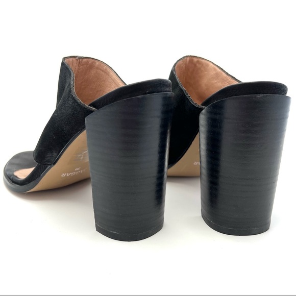 Jaggar Return Block Heel Leather Mules - Picture 9 of 11